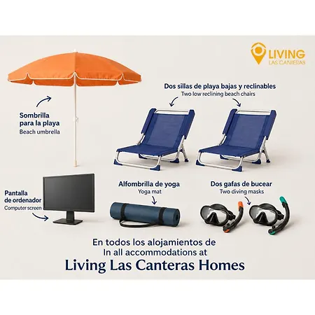 Apartament Living Canteras Homes - Beachfront In Style *